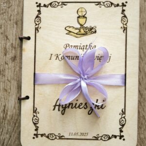 Grawerowana Pamiątka I Komunii Świętej